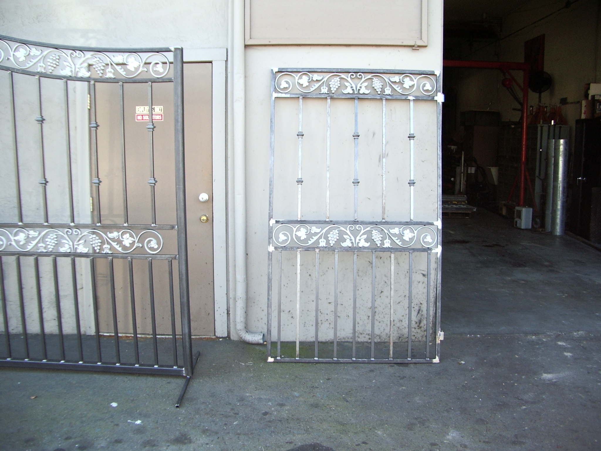 Custom Side Walk-Through Gate